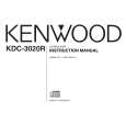 KENWOOD KDC-3020R Owners Manual