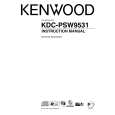 KENWOOD KDC-PSW9531 Owners Manual