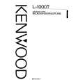 KENWOOD L-1000T Owners Manual