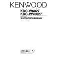 KENWOOD KDC-WV6027 Owners Manual