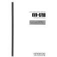 KENWOOD KVR-970B Owners Manual