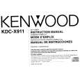 KENWOOD KDCX911 Owners Manual