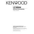 KENWOOD LZ-800W Owners Manual