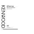 KENWOOD DPM7750 Owners Manual