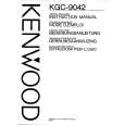 KENWOOD KGC9042 Owners Manual